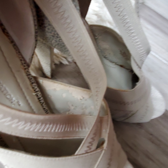 BCBGeneration Angelique Strappy Snakeskin Sandals - Picture 6 of 7